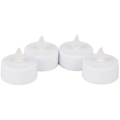 LED-Teelichter - 4 Stück