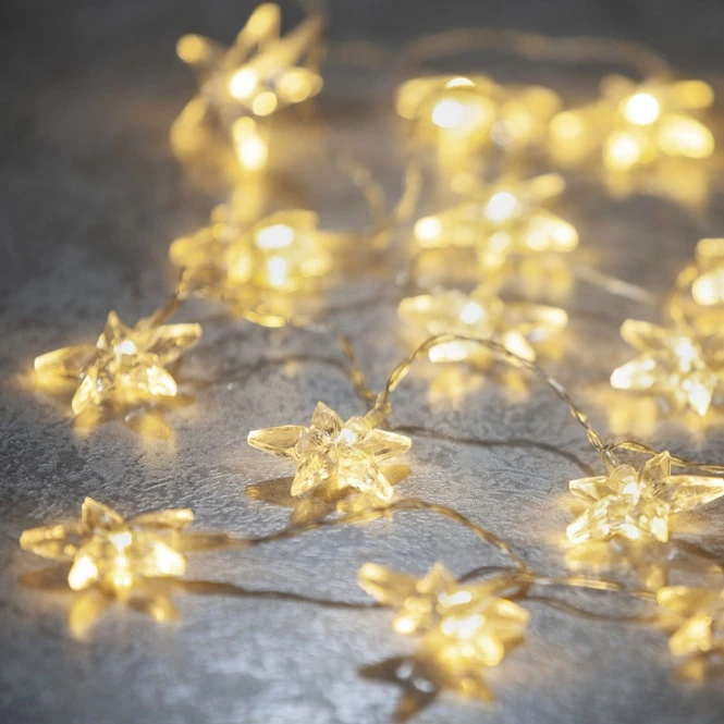 20er LED-Lichterkette - Sterne - 220 Cm - Image 2