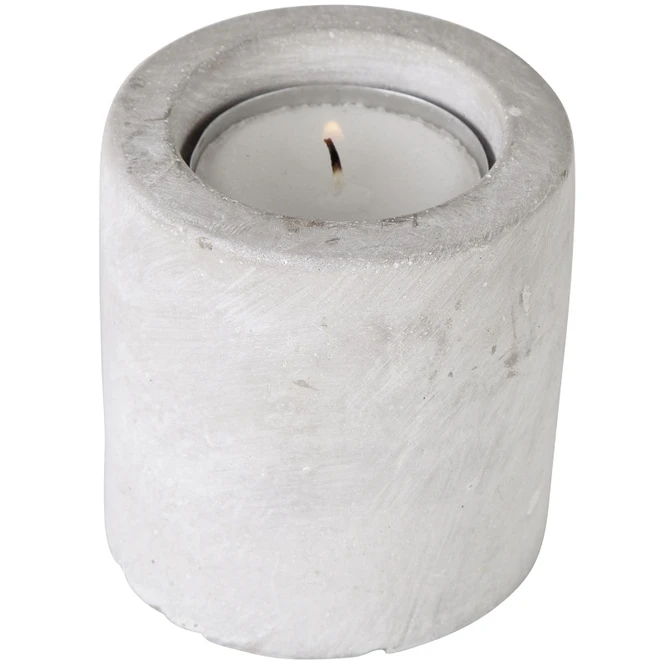 Kerzenhalter - Aus Zement - 8 X 6 Cm - Image 3