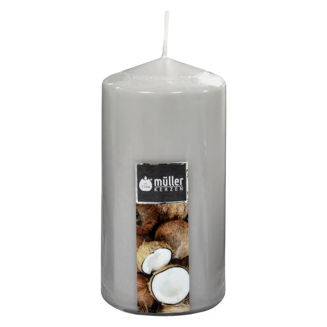 Duftkerze - Kokosnuss - Ca. 6,5 X 13 Cm