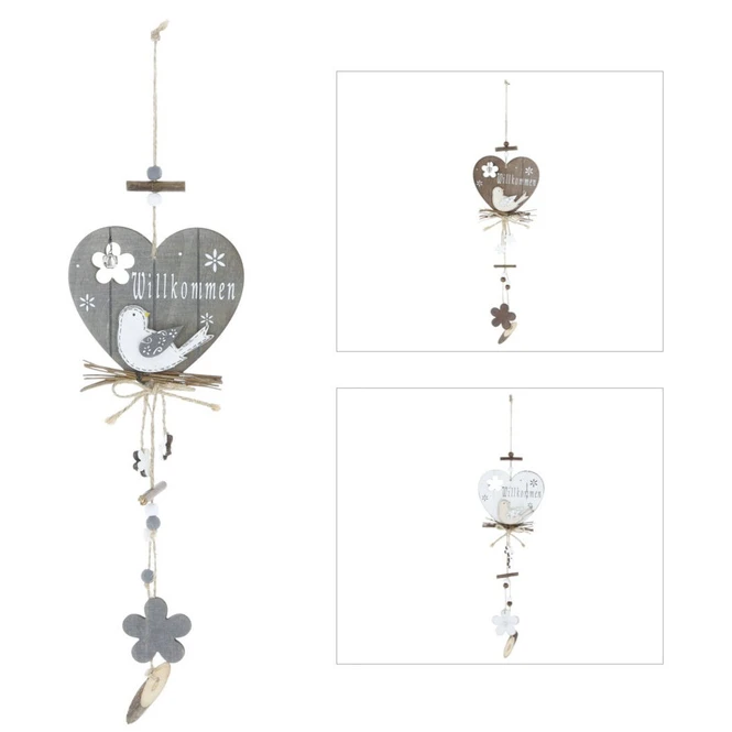 Dekohänger - Herz - Aus Holz - 12 X 46 Cm - 1 Stück - Image 4