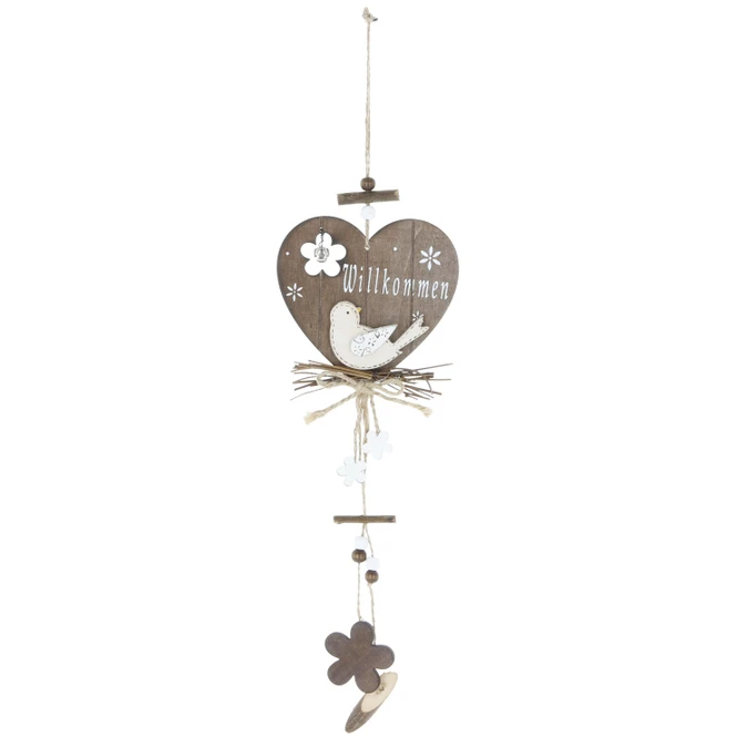 Dekohänger - Herz - Aus Holz - 12 X 46 Cm - 1 Stück - Image 5