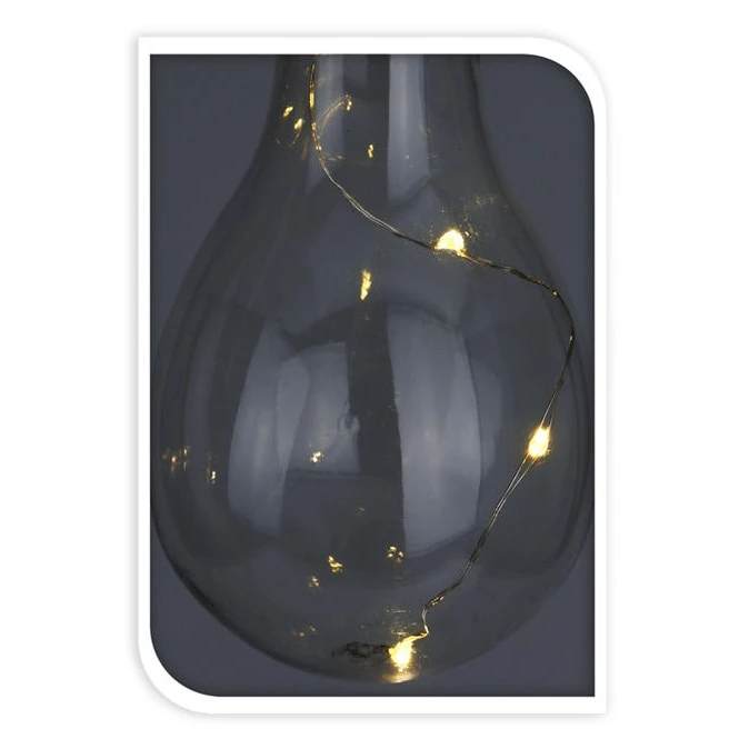 LED-Solarlampe - Ca. 7,5 X 15 Cm