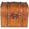 Truhe - Aus Holz - 18,5 X 15,5 X 15 Cm