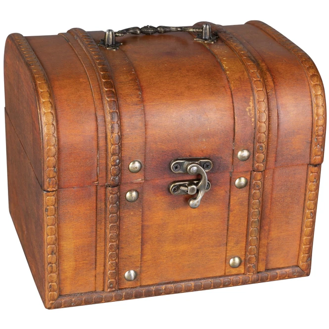 Truhe - Aus Holz - 18,5 X 15,5 X 15 Cm - Image 2