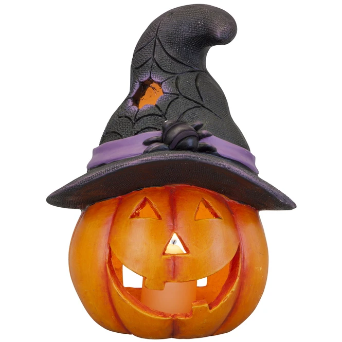 Windlicht - Kürbis - Aus Magnesia - Ca. 26 X 25 X 34 Cm - Image 2