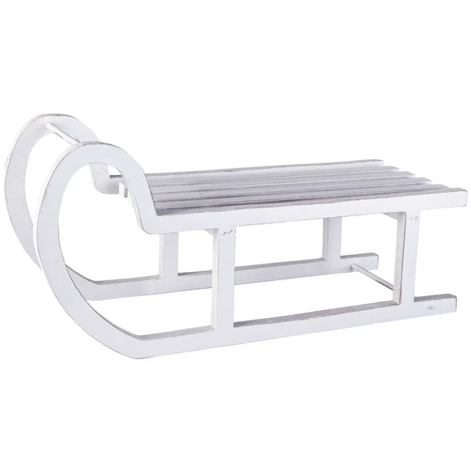 Deko-Schlitten - Aus Holz - 40 X 15 X 18 Cm - Image 2