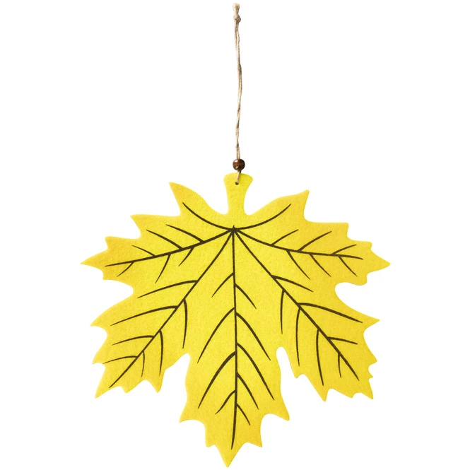 Dekohänger - Blätter - Aus Filz - Ø = 29 Cm - 1 Stück - Image 5