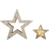 LED-Stern - Aus Holz - 30,5 X 28,5 Cm