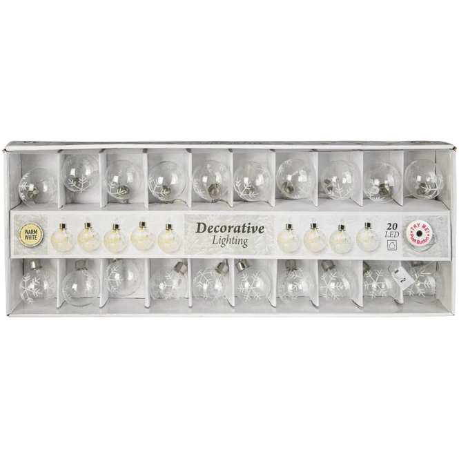 20er LED-Lichterkette - Schneeflocken - 7 M - Image 5