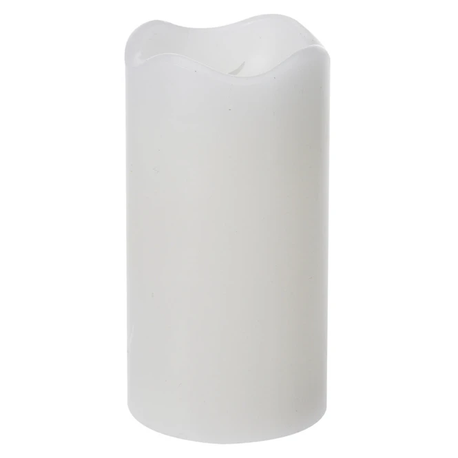 LED-Kerze - Ca. 7 X 13 Cm - Weiß - Image 2