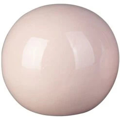 Dekokugel - Aus Dolomit - Ø = 9,5 Cm - Rosa