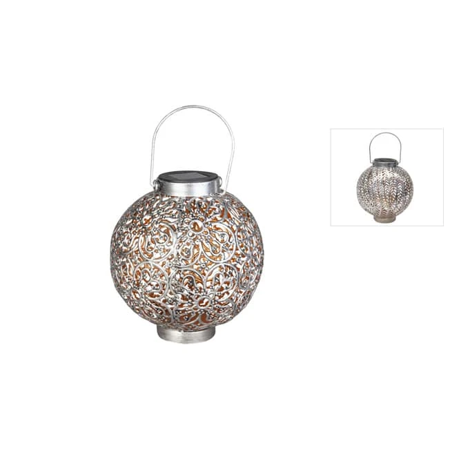 LED-Solarlaterne - Ca. 20,5 X 20,5 X 32,5 Cm - 1 Stück - Image 2