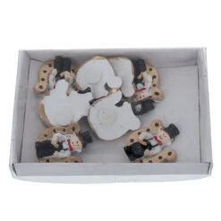 Streudeko - Schornsteinfeger - Aus Polyresin - Ca. 2,5 X 2 Cm - 8 Stück