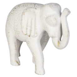 Deko-Elefant - Aus Polyresin - Ca. 15,5 X 5 X 12 Cm