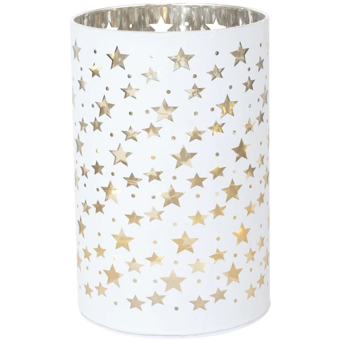 LED-Zylinder - Sterne - Aus Glas - Ca. 10 X 15,5 Cm - Image 2