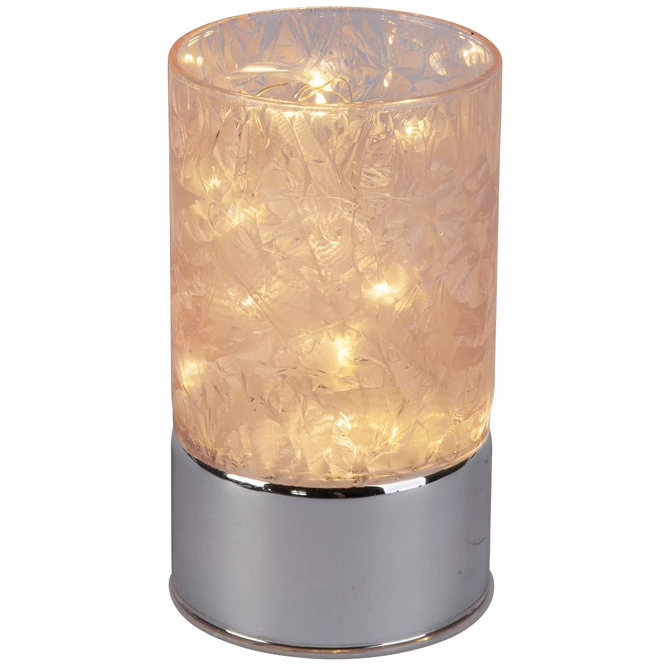 15er LED-Zylinder - Aus Glas - Ca. 8 X 15 Cm - Verschiedene Farben - Image 2