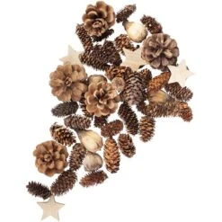 Streudeko - Weihnachten - Aus Holz - Ca. 150 G