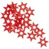 Streudeko - Sterne - Aus Holz - Ø = Ca. 6 Cm - 20 Stück