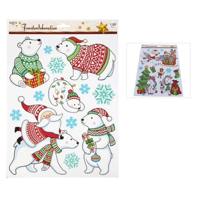 Fensterbilder - Weihnachten - 1 Bogen - Image 3