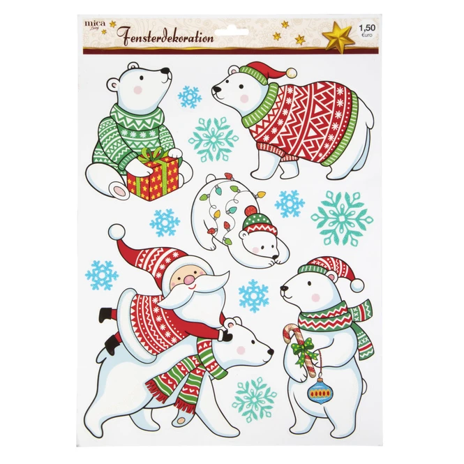 Fensterbilder - Weihnachten - 1 Bogen - Image 2