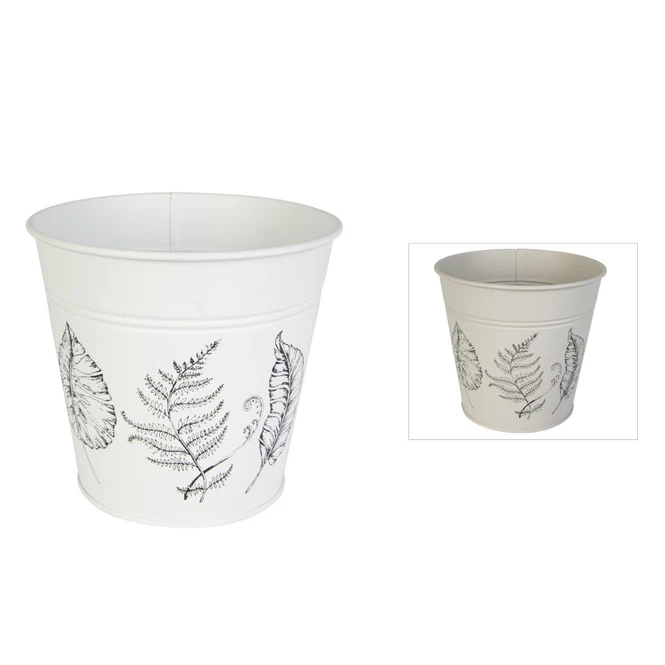 Pflanztopf - BlÀtter - Ca. 14 X 10 X 12 Cm - Verschiedene Farben