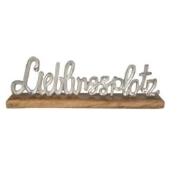 Out Of The Blue Deko-Schriftzug - Lieblingsplatz - Ca. 40 X 12 Cm