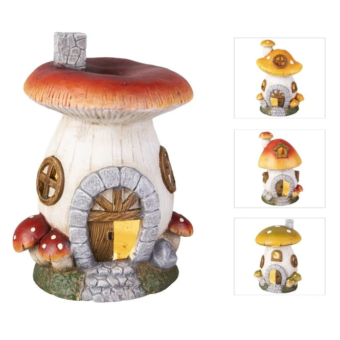 LED-Haus - Aus Keramik - Ca. 16 X 14,5 X 23,5 Cm - 1 Stück - Image 5