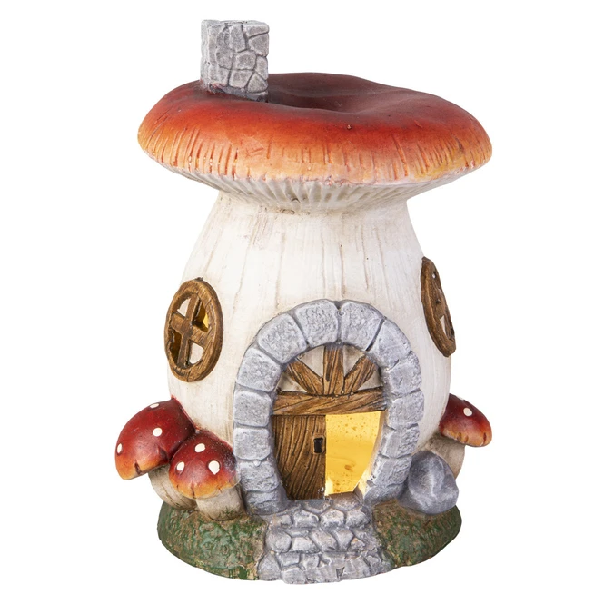 LED-Haus - Aus Keramik - Ca. 16 X 14,5 X 23,5 Cm - 1 Stück - Image 3