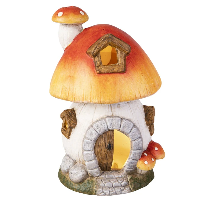 LED-Haus - Aus Keramik - Ca. 16 X 14,5 X 23,5 Cm - 1 Stück - Image 2