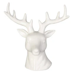 Hirschkopf - Aus Keramik - Ca. 17,5 X 10 X 19 Cm