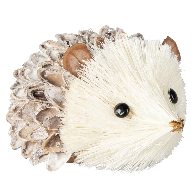 Igel - Aus Holz - Ca. 9 X 7,5 X 5 Cm