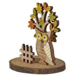 Standdeko - Eule - Ca. 9 X 9 X 11 Cm