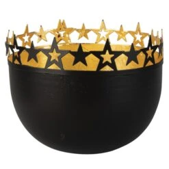 Dekoschale - Sterne - Ca. 16 X 16 X 12 Cm