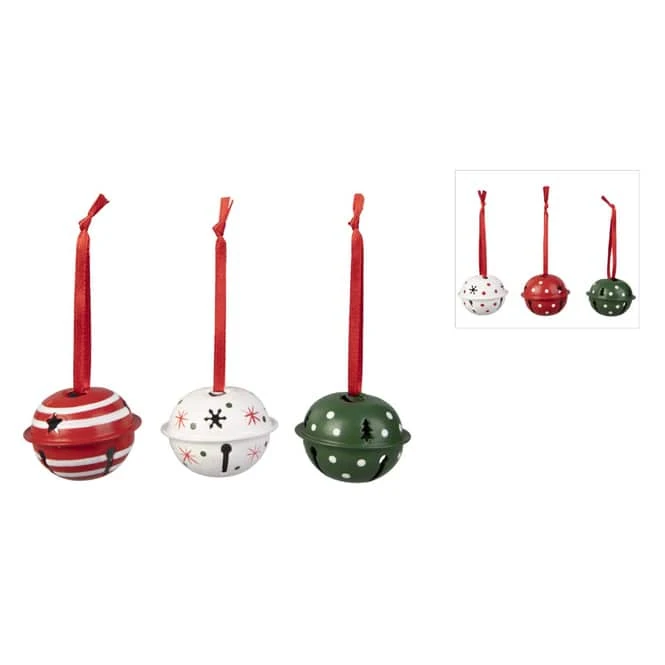 Deko-Glöckchen - Ø = Ca. 4 Cm - 6 Stück - 1 Set - Image 3