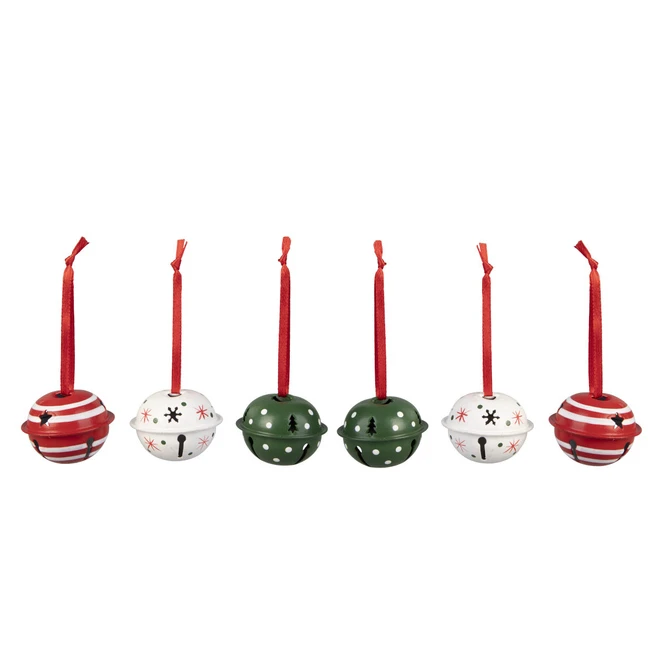 Deko-Glöckchen - Ø = Ca. 4 Cm - 6 Stück - 1 Set - Image 2