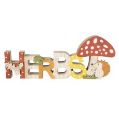 Deko-Schriftzug - Herbst - Aus Holz - Ca. 40 X 3 X 16 Cm