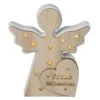 LED-Engel - Aus Holz - Ca. 16,5 X 2,5 X 14 Cm