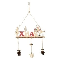 Dekohänger - XMAS - Aus Holz - Ca. 46 X 26 Cm