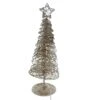 Baum Gold Mit LED - Ca. 30 Cm