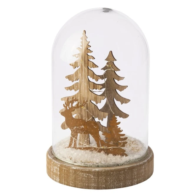 LED-Glocke - Aus Glas - 11 X 11 X 17 Cm - Image 2