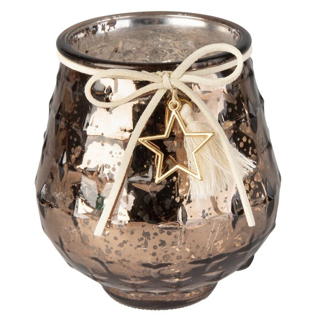 Teelichtglas - Stern - Ca. 9,5 X 10 Cm - Image 2