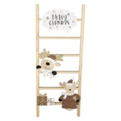 Dekoleiter - Aus Holz - Ca. 24 X 2 X 60 Cm