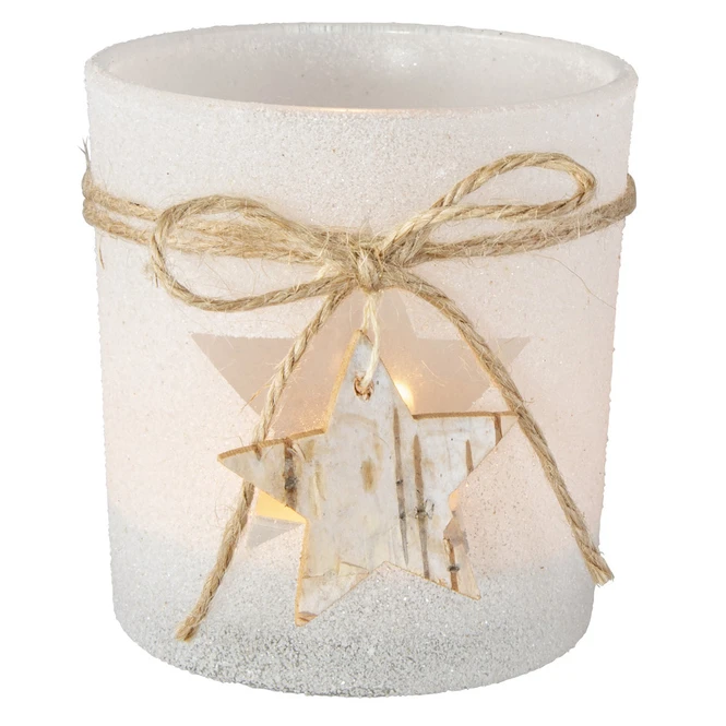 Teelichtglas - Stern - Ca. 7,5 X 8 Cm - Image 3