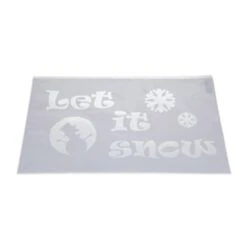 Weihnachtsschablone - Ca. 50 X 30 Cm - 1 Stück