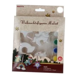Weihnachtsfiguren-Malset - Terrakotta - Einhorn