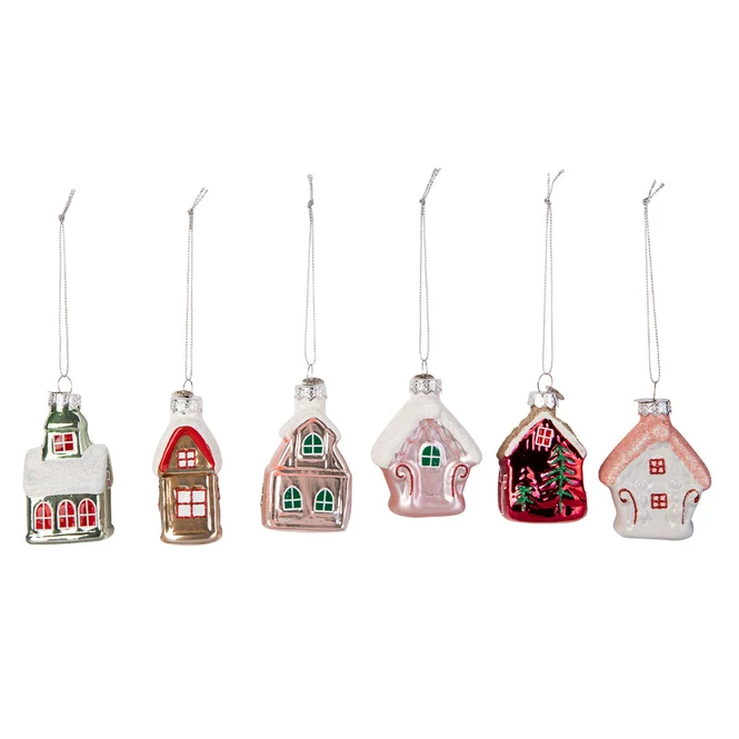 Dekohänger - Haus - Ca. 4 X 4 X 8 Cm - 1 Stück