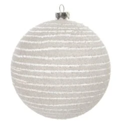 Christbaumkugel - Aus Glas - Ø = Ca. 8 Cm - 1 Stück