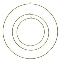 Dekohänger - Ringe - 3 Stück - 1 Set
