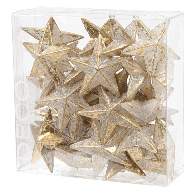 Streudeko - Sterne - Ø = Ca. 3,5 Cm - Gold - Image 3